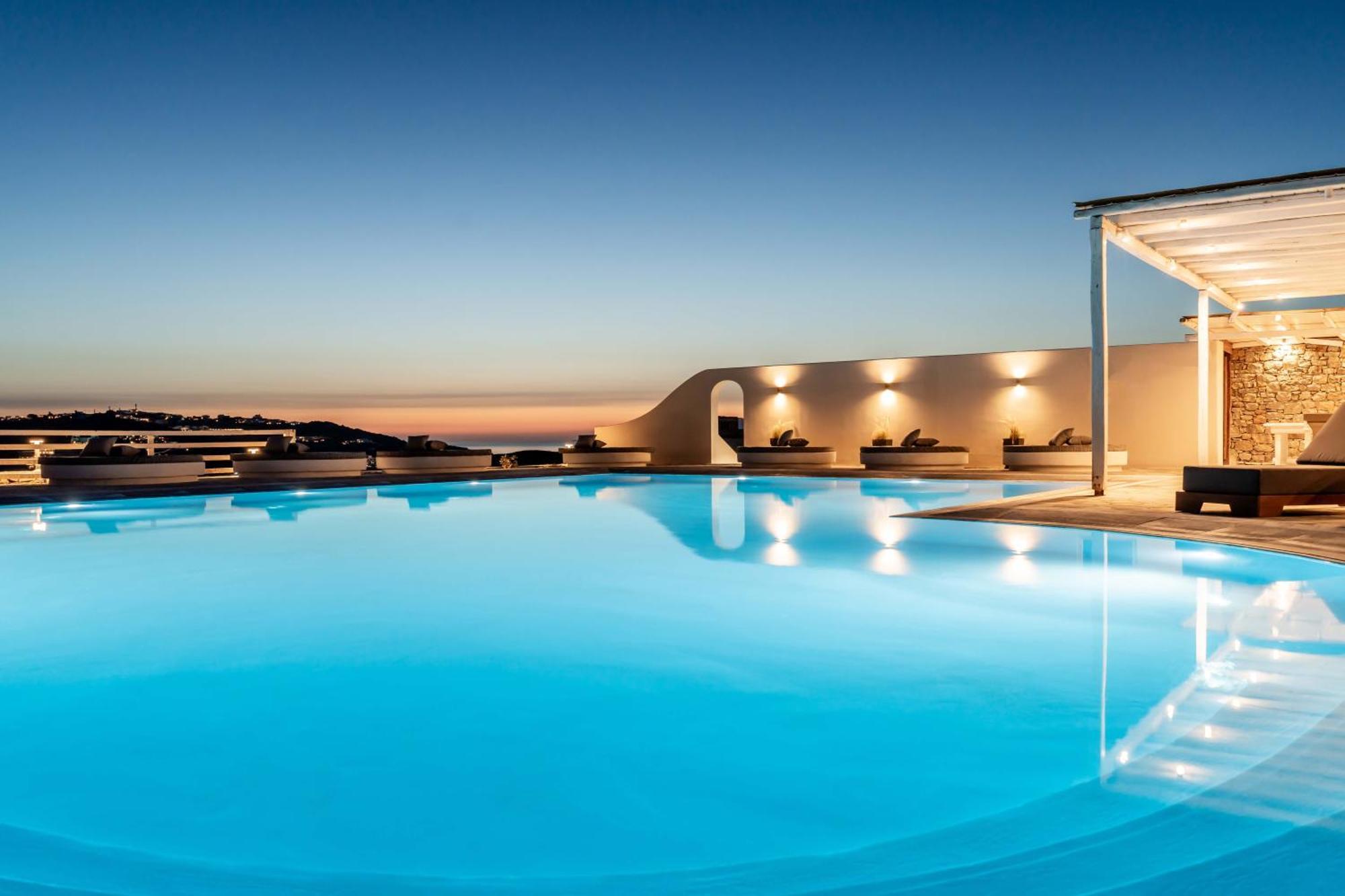 Philosophy Of Mykonos Boutique Hotel Mykonos Town Экстерьер фото