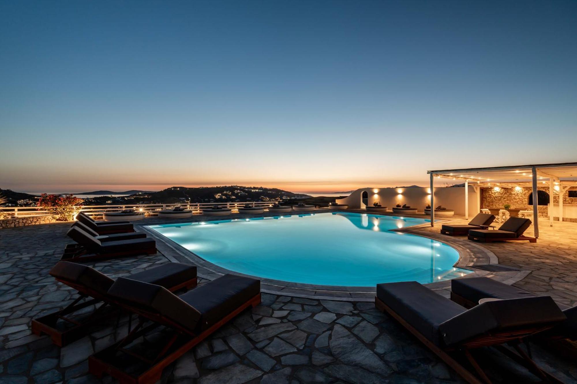 Philosophy Of Mykonos Boutique Hotel Mykonos Town Экстерьер фото