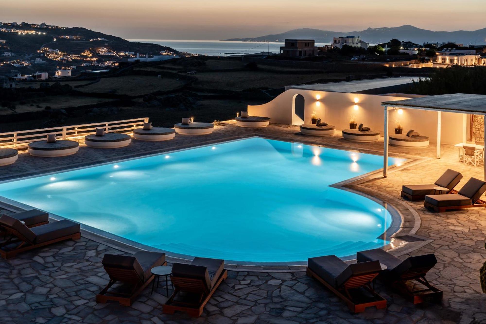 Philosophy Of Mykonos Boutique Hotel Mykonos Town Экстерьер фото