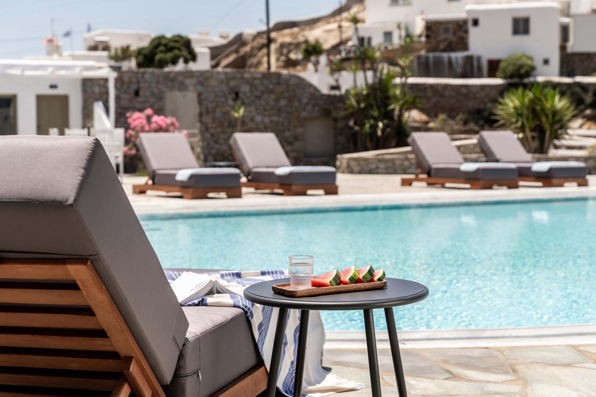 Philosophy Of Mykonos Boutique Hotel Mykonos Town Экстерьер фото