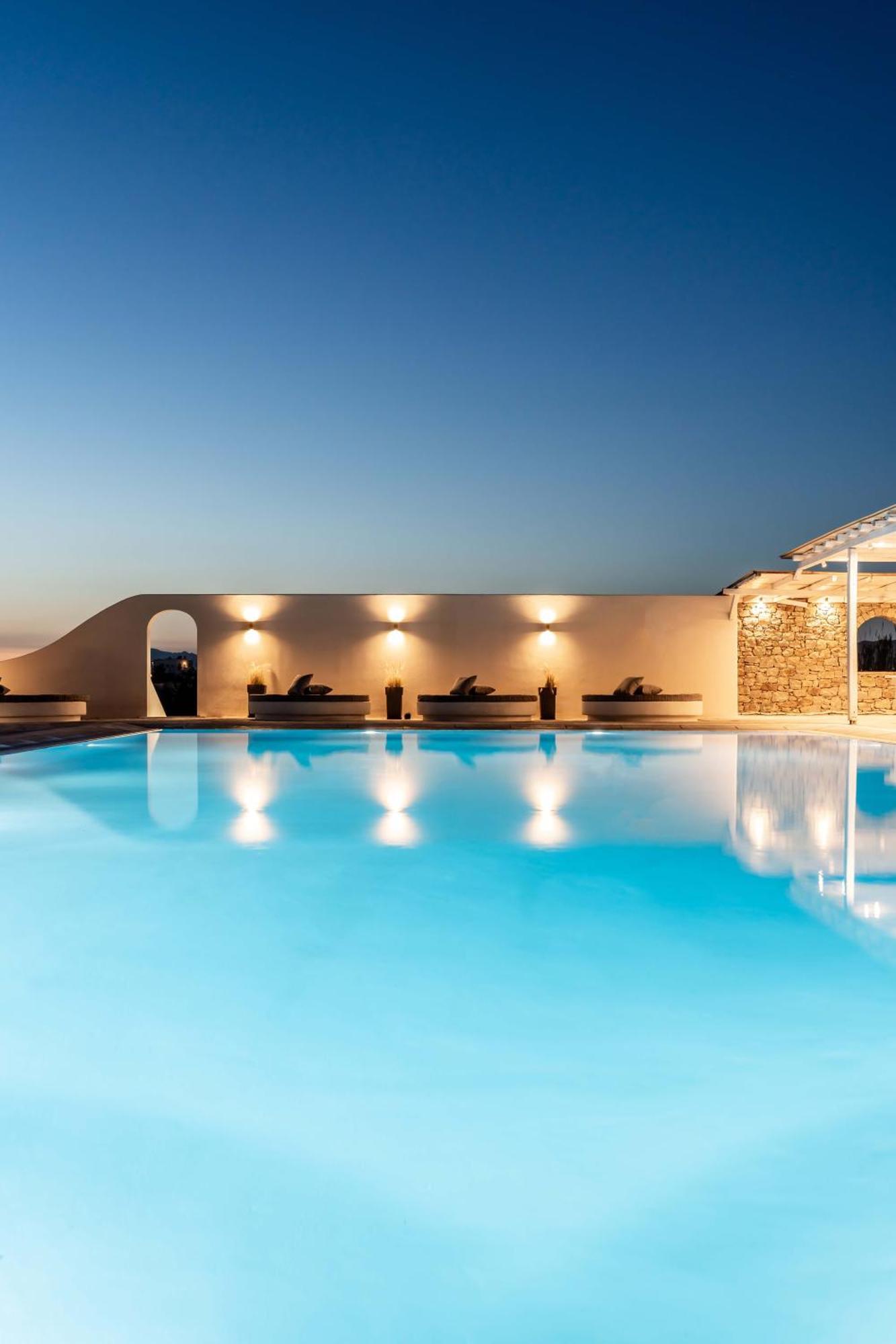 Philosophy Of Mykonos Boutique Hotel Mykonos Town Экстерьер фото